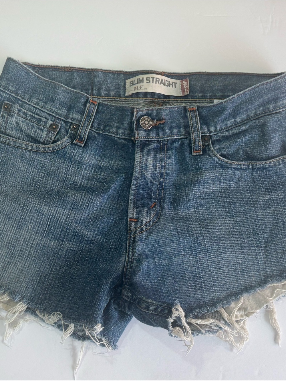 Levi's Slim Straight 514 Cut Off Shorts